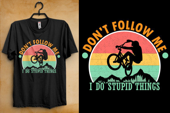 Retro Vintage Bicycle T-shirt Design
